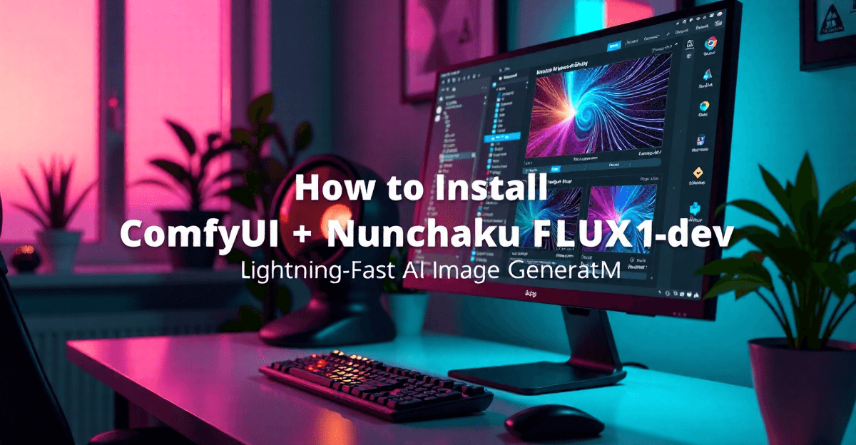 How to Install ComfyUI + Nunchaku FLUX.1-dev - Lightning Fast AI Image Generation