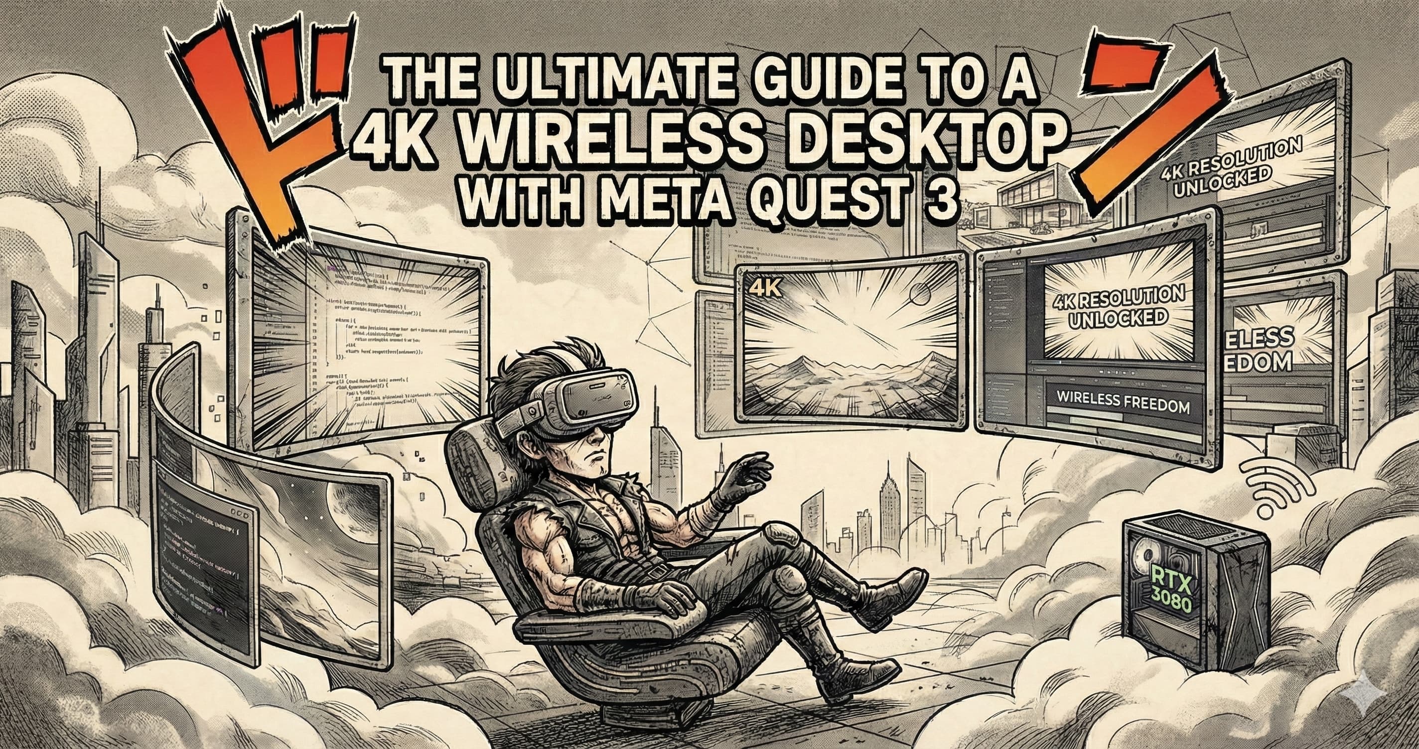 The Ultimate Guide to a 4K Wireless Desktop with Meta Quest 3