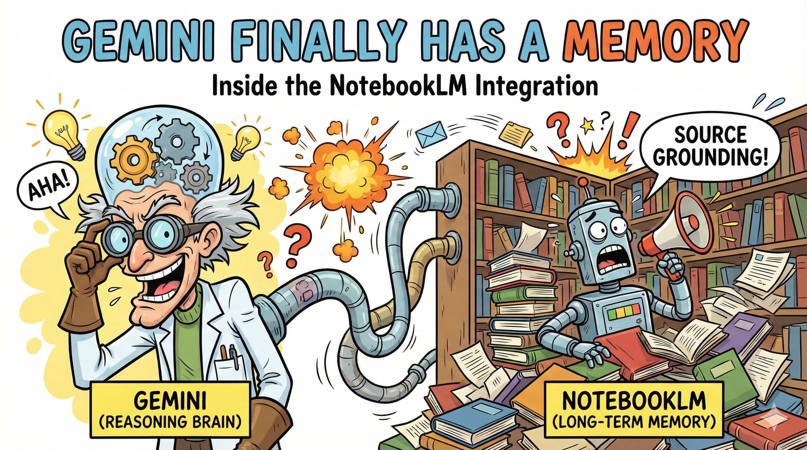 Gemini Finally Has a Memory: Inside the NotebookLM Integration