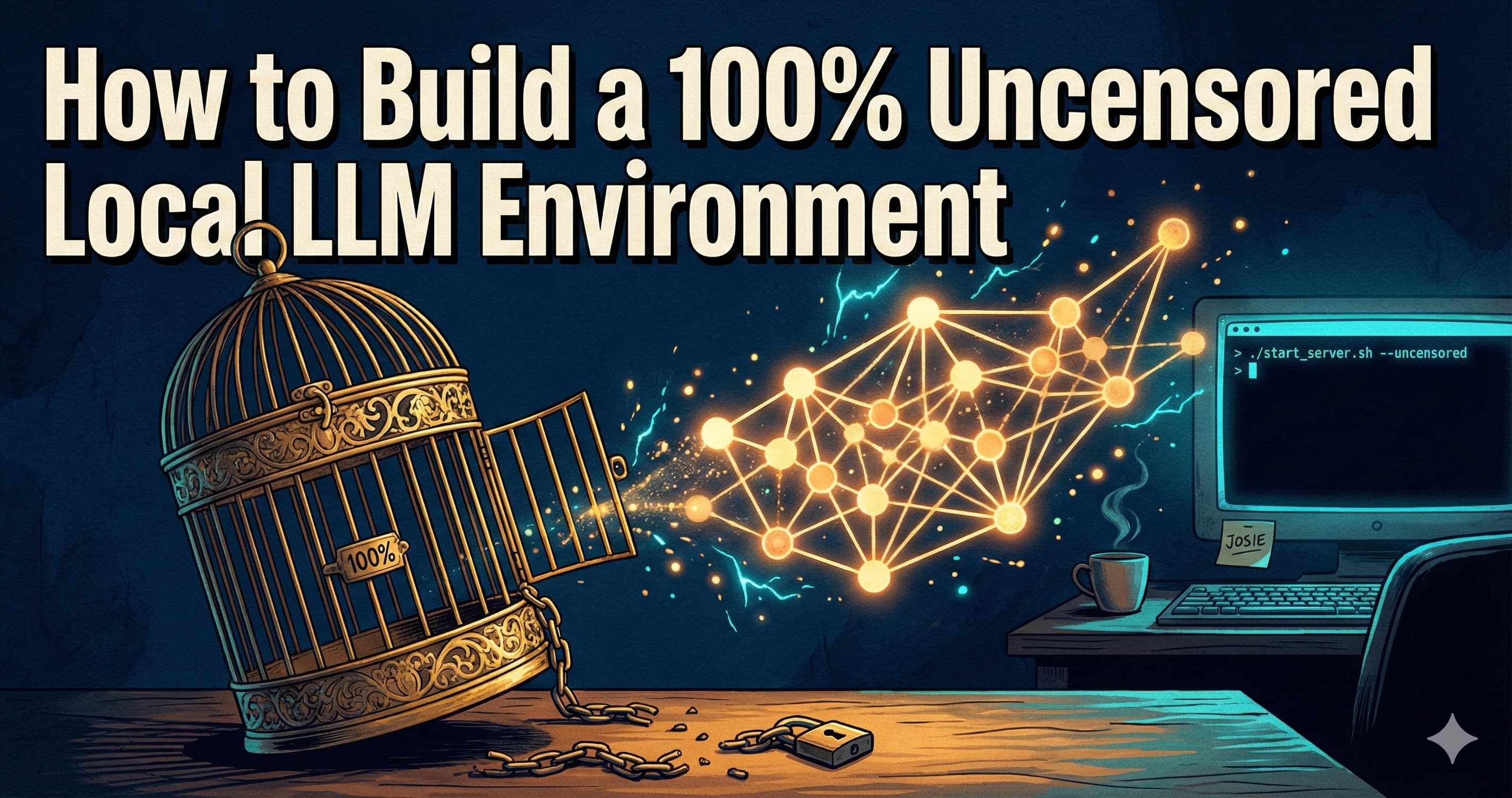 How to Build a 100% Uncensored Local LLM Environment on WSL2