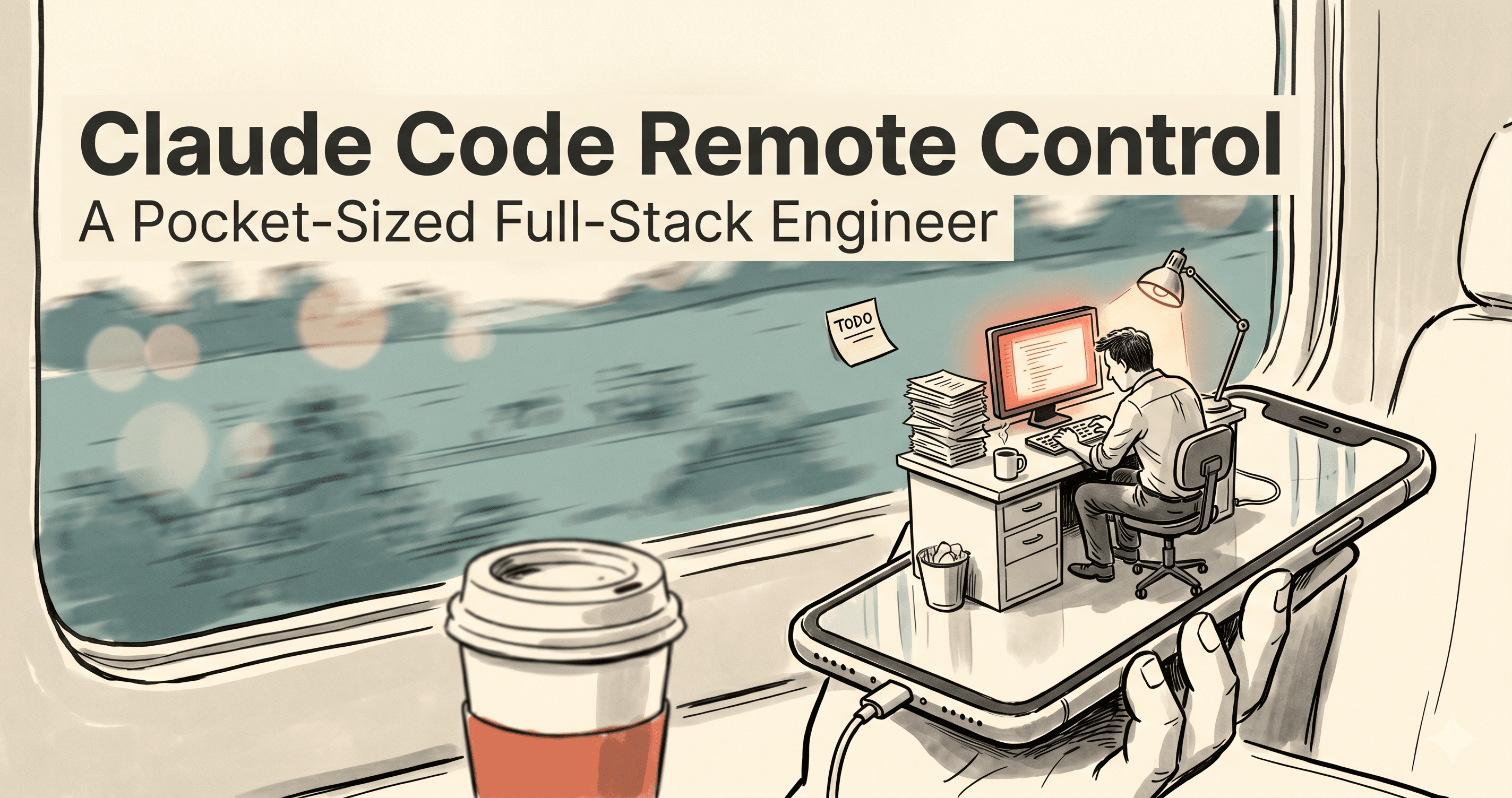 Claude Code Remote Control: A Pocket-Sized Full-Stack Engineer (Finally)